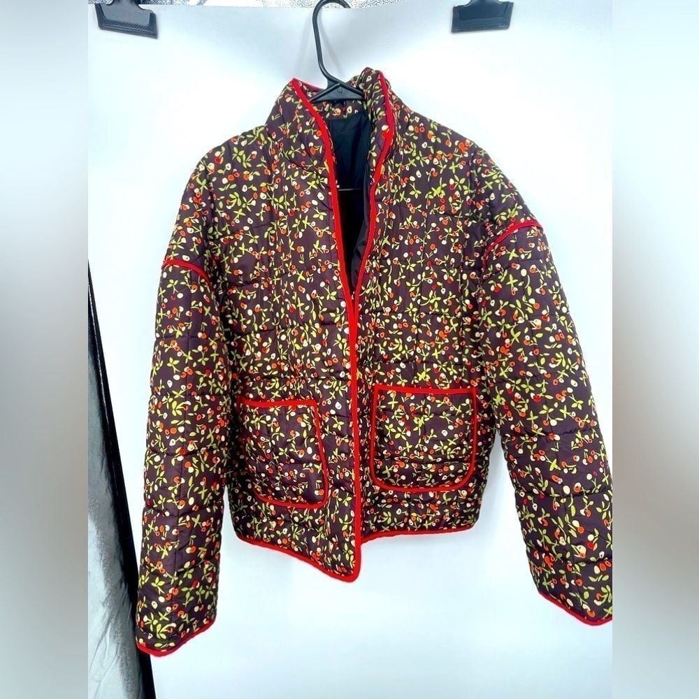 Floral Quilted Women's Vest